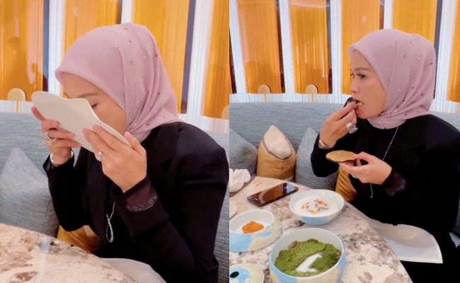 [VIDEO] Haliza Maysuri Belanja RM12,782.97 Di Restoran Mewah Thailand, Belajar Cara Makan ‘Kreatif’ Kena Jilat Pinggan