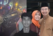 Penolong Pengarang BH Patah Balik Dari Umrah Demi Tatap Jenazah Anak Dirempuh SUV