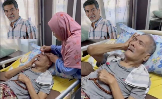 [VIDEO] Isteri Setia Berada Di Sisi, Netizen Sebak Lihak Keadaan Terkini Roslan Saleh – ‘Semoga Pak Lan Cepat Sembuh’