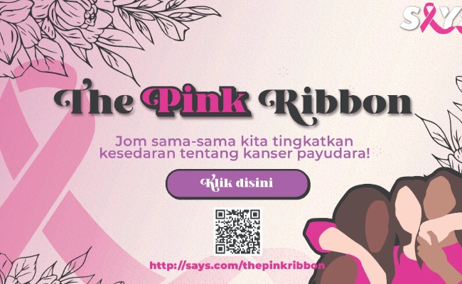 SAYS Lancar Kempen ‘The Pink Ribbon’ Sepanjang Oktober, Tingkat Kesedaran Mengenai Kanser Payudara