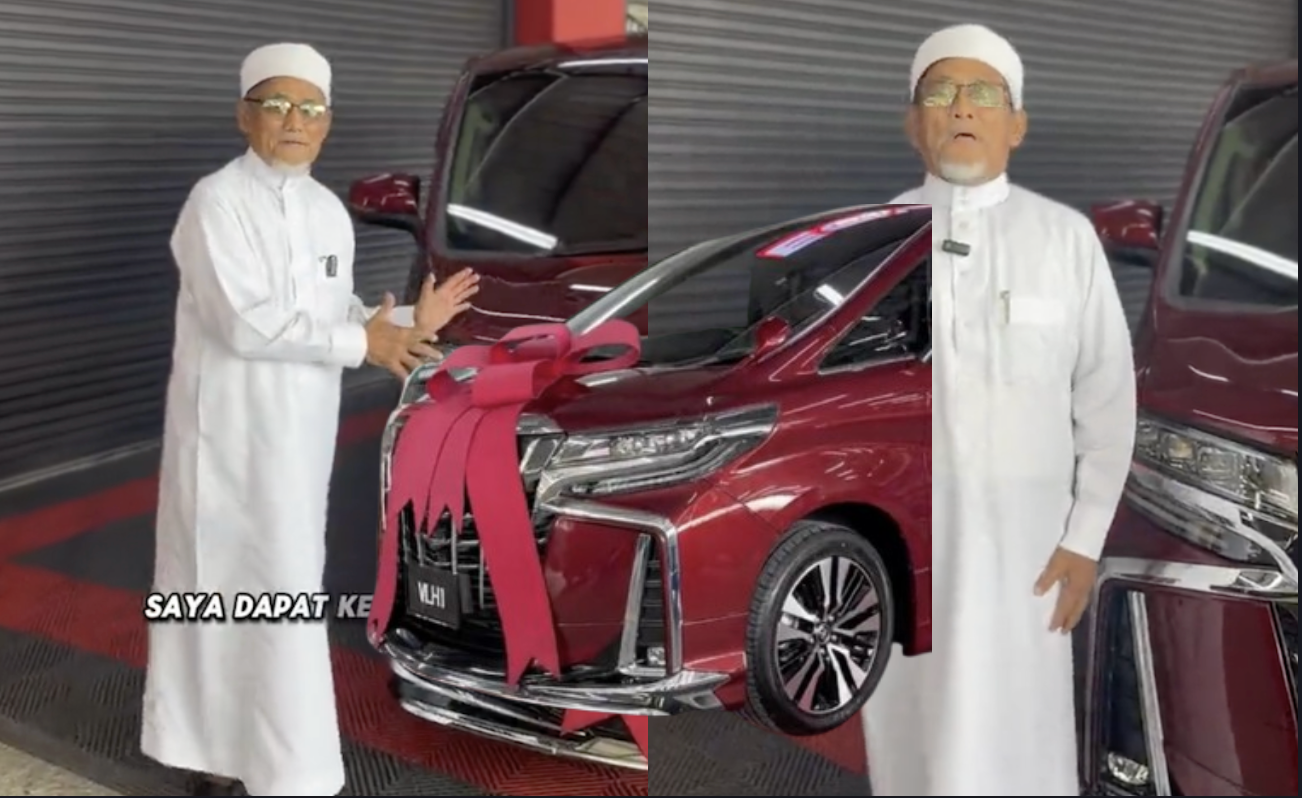 [VIDEO] Ustaz Hassan Mahmud Syukur Dapat Beli Kereta Idaman, Lain Pula Netizen Perhati – ‘Nombor Plat Yang Mahal Tu’
