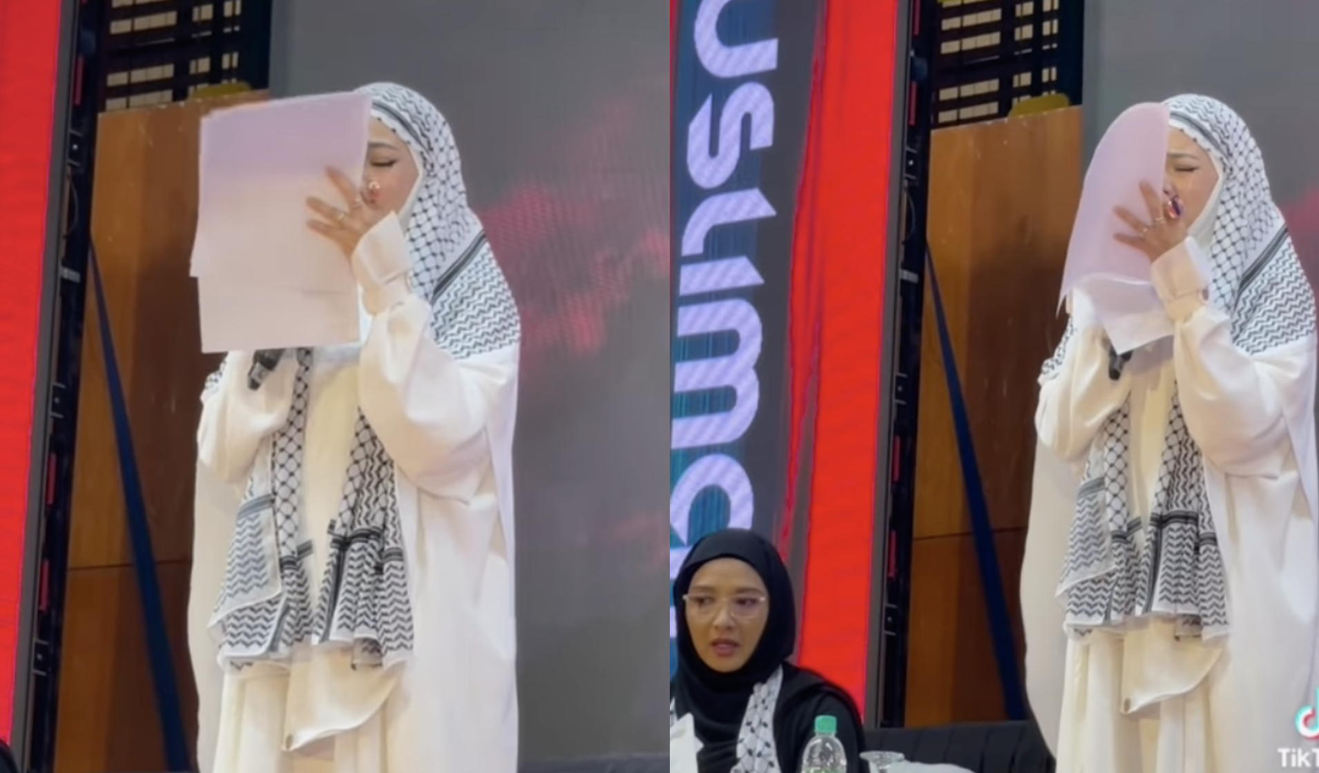 [VIDEO] Nora Danish Menangis Baca Puisi Di Festival Sunnah – ‘Maafkan Kami, Bimbinglah Kami Ya Allah’