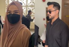 [VIDEO] Aliff Aziz & Ruhainies Dikawal Tiga Pengawal Peribadi Di Mahkamah – ‘Doa Yang Baik’