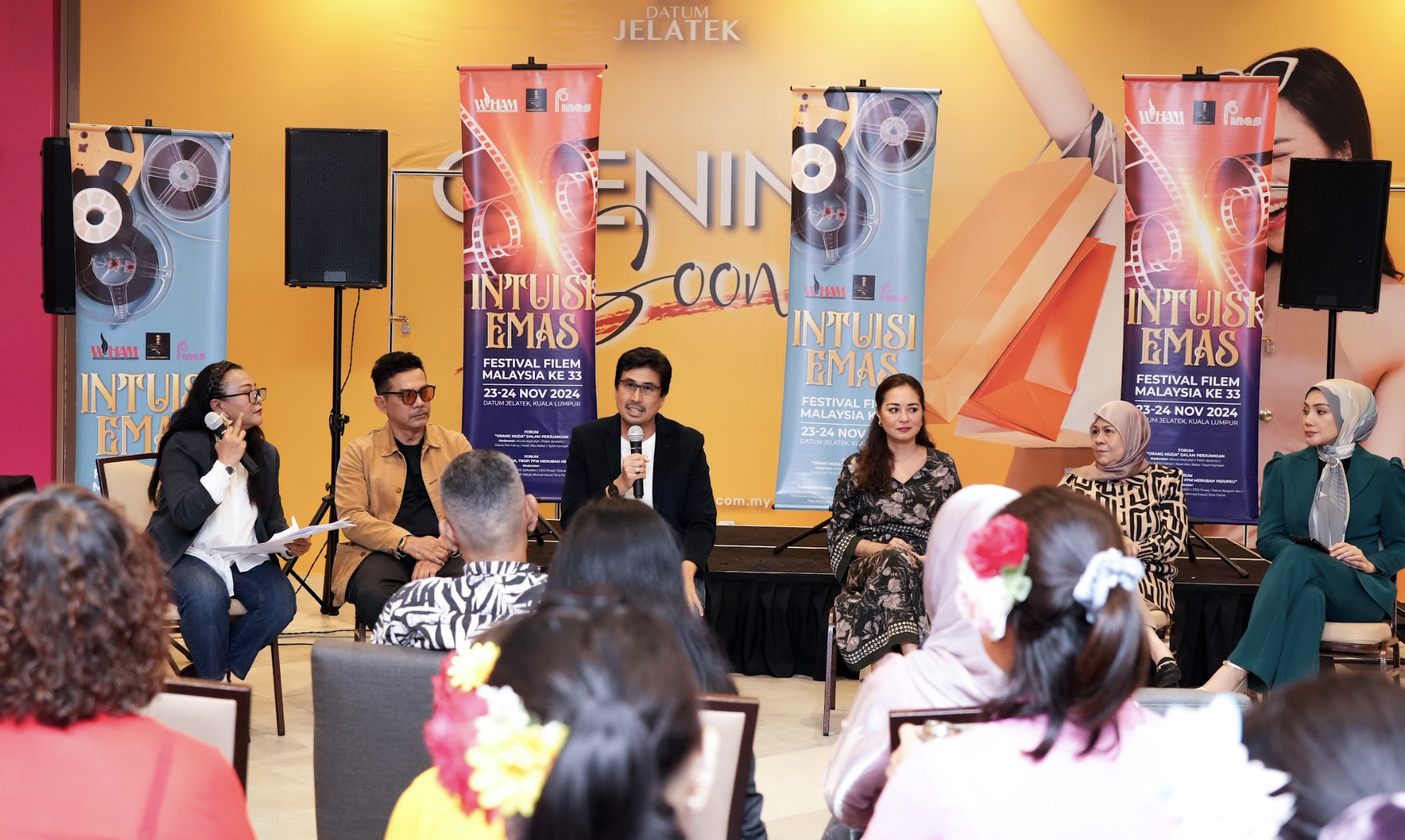 WHAM, FINAS Anjur Intuisi Evolusi Emas Festival Filem Malaysia Ke-33