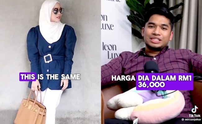 [VIDEO] Tular Semula Harga Beg Tangan ‘Hermes Birkin’ Milik Vivy Yusof – ‘Harga Dia Dalam RM136,000’