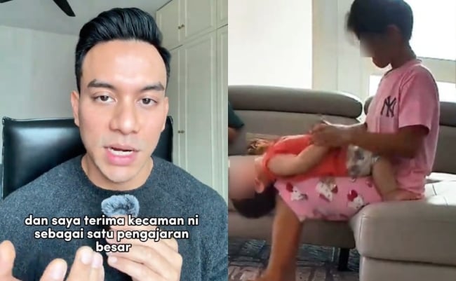 [VIDEO] Dr Say Mohon Maaf Selepas Dikecam Tinggal Anak-Anak Sendirian Bersama Orang Gaji – ‘Saya Bodo* Percayakan Orang Lain’