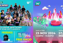 Bakal Mengegarkan Stadium Merdeka, Jom Ramai-Ramai Meriahkan Konsert ‘Watsons Futureland’ November Ini!