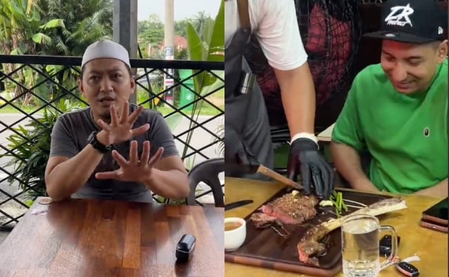 [VIDEO] Peniaga Tak Jadi Nak ‘Gulung Tikar’, Pelanggan Berderu ‘Masuk Macam Air’ Selepas Zizan Datang Makan Di Kedai