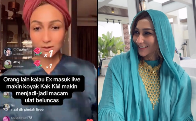 [VIDEO] Kak KM ‘Berpeluh’ Ex BF Tengok Live, Siap Bagi Gift TikTok – ‘Duduk Pun Tak Tahu Dah Macam Mana’