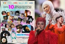 Aina Abdul, Ernie Zakri & Misha Omar Bakal Rebut Tempat Ke AJL39! Ini Senarai 30 Lagu Mara Ke SFMM39