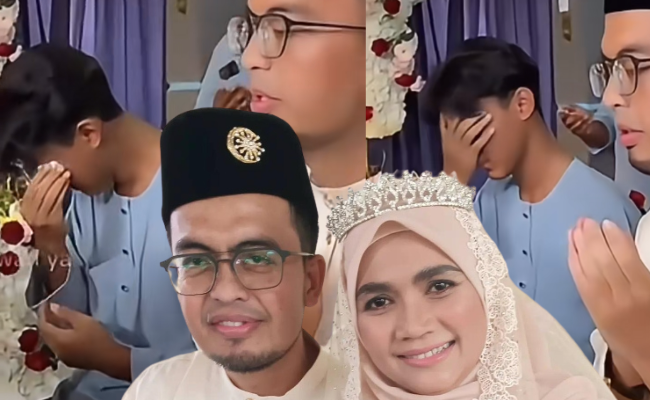[VIDEO] Netizen Sebak Lihat Anak Sulung Ina Naim Menangis Teresak Selepas Ibu Dinikahi  – ‘Kahwin Bukan Kerana Cinta, Tapi Kerana Allah’