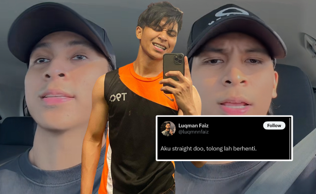 [VIDEO] Luqman Faiz Berang Dituduh ‘Songsang’, Mohon Henti Hantar Gambar Tak Senonoh – ‘Aku Straight!’