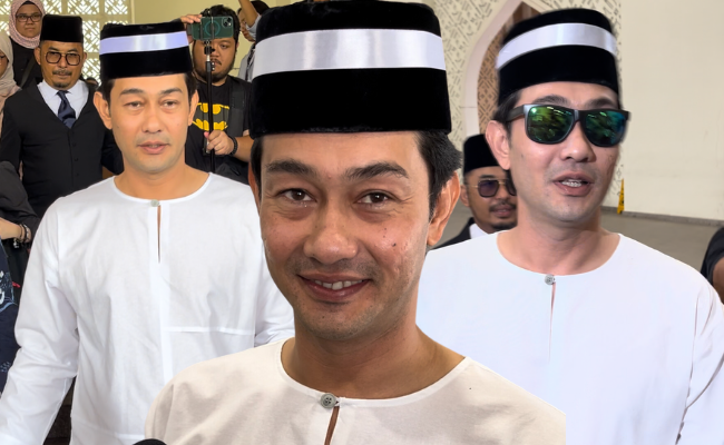[VIDEO] Farid Kamil Tiada Sebab Pakai Songkok Lilit Reben Putih – ‘Handsome Tak?’