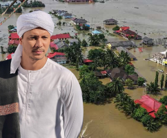 Fattah Amin Titip Doa Dari Makkah Buat Mangsa Banjir