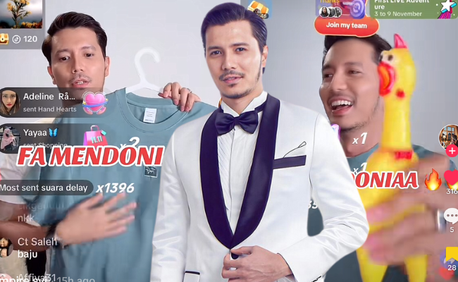 Fattah Amin Terus Mendonia! Baju Eksklusif ‘Sold Out’ Dalam Masa Dua Minit