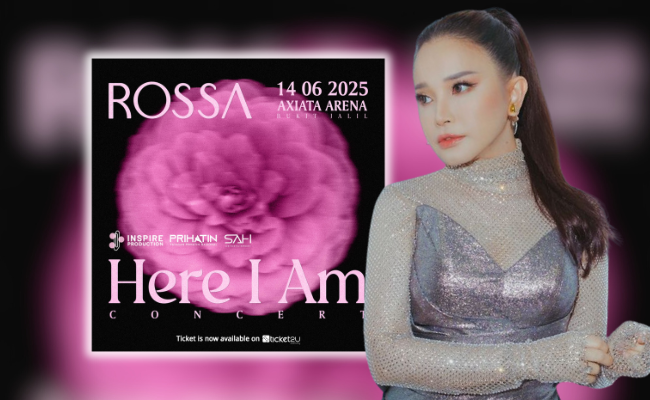 Tiket Konsert ‘Here I Am’ Rossa Habis Terjual Dalam Masa 3 Jam!