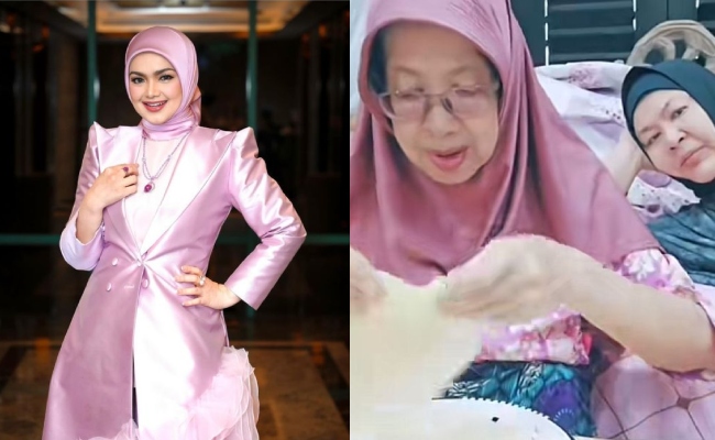 [VIDEO] Terliur Tengok Mak Semah Buat Popia Basah, Siti Nurhaliza Mintak Hantar Sikit – ‘Datuk K Nak’