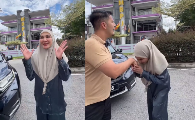 [VIDEO] Aliff Syukri Hadiahkan Kereta Mercedes-Benz Kepada Isteri, Tanda Penghargaan Setiap Hari Buat ‘Live’ Meniaga