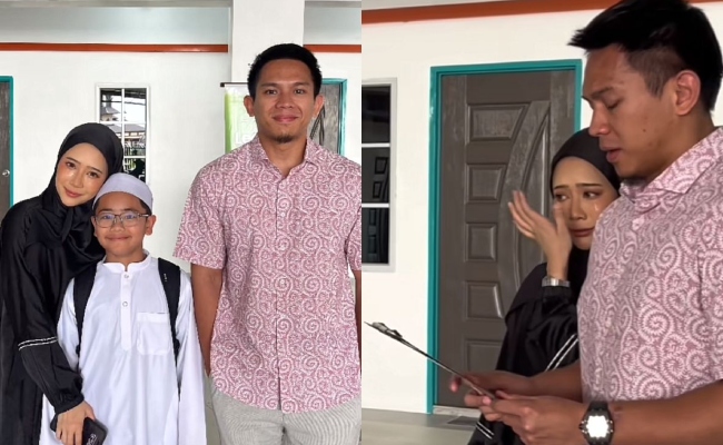 [VIDEO] ‘Doakan Saya Kuat Semangat’ – Fatin Afeefa & Opai Gagal Tahan Sebak, Hantar Anak Sulung Masuk Tahfiz