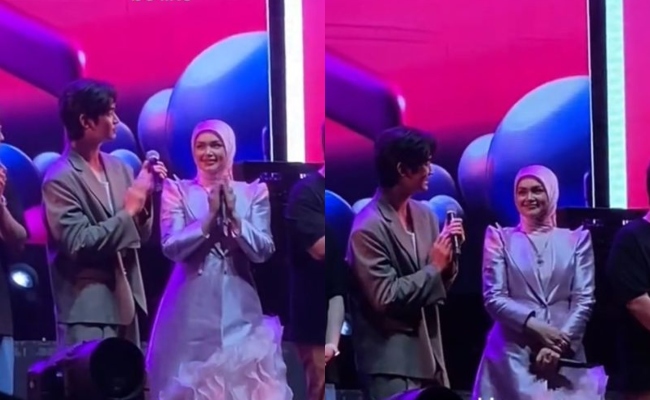 [VIDEO] Gelagat Siti Nurhaliza ‘Curi-Curi Pandang’ Kim Soo Hyun Buat Ramai Terhibur – ‘Tak Berhenti Ye Tokti Pandang’