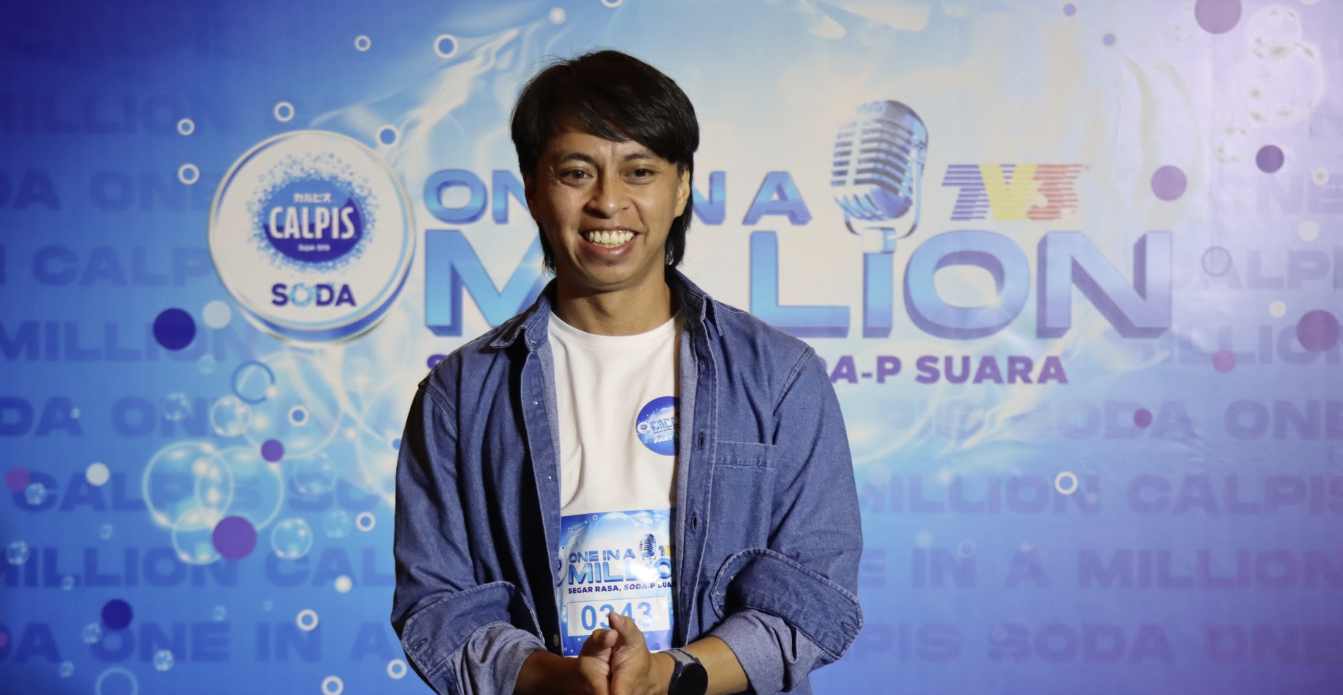 Abang Aufahanie Hadir Uji Bakat Calpis Soda One In A Million, Mahu Sambung Impian Arwah Adik