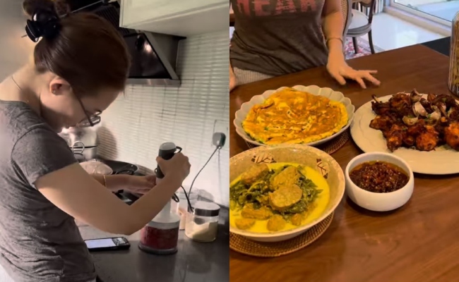 [VIDEO] Masak Empat Juadah, Sheila Rusly Berbuka ‘Air Tangan’ Bakal Menantu – ‘Kurang Sakit Pinggang Hari Ini’