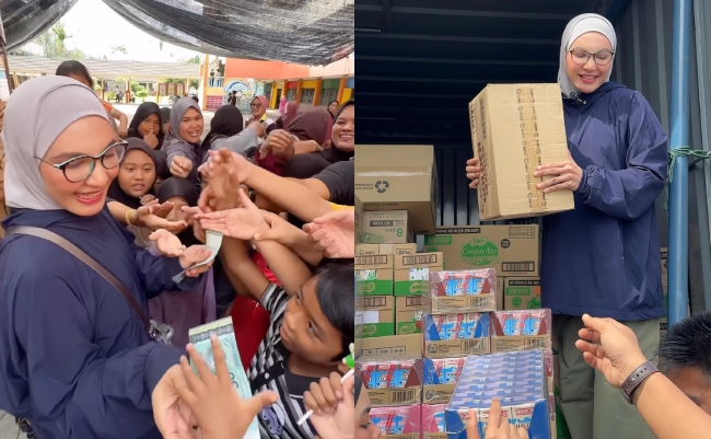Shahida Syukur Dapat Bantu Mangsa Banjir Di Terengganu – ‘Tak Dapat Ubat Duka Tapi Dapat Ukir Senyuman Di Wajah Mereka’