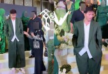 [VIDEO] Wanita Baju Kurung Hitam Dikecam Netizen, Pegang Lengan Fattah Amin Dua Kali – ‘Sebab Tu Dia Masukkan Tangan Dalam Poket’