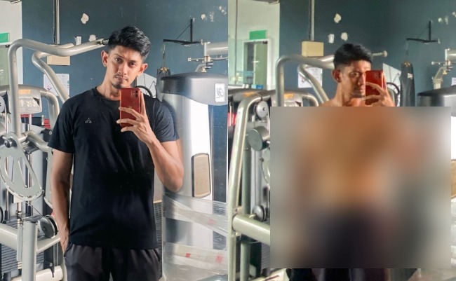 Idzham Ismail Bikin Netizen Jadi Tak Keruan, Tayang Badan Berotot Di TikTok – ‘Gugur Iman Saya Bang’