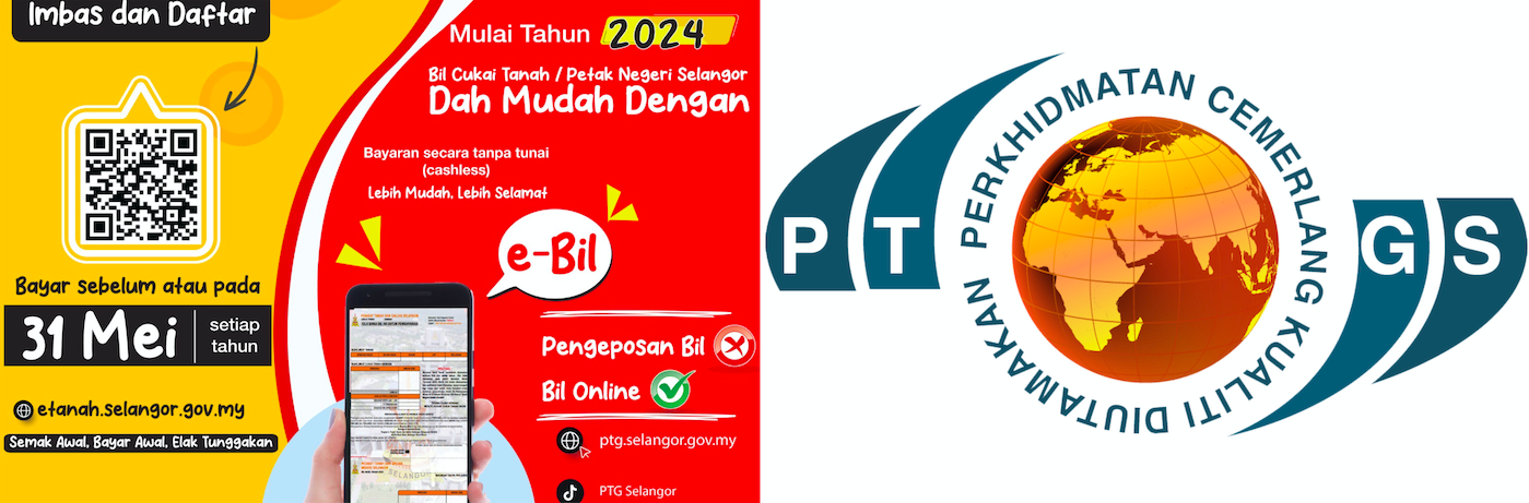 Semak & Bayar Cukai Tanah Dan Petak Dengan Mudah, Guna Portal Awam e-Tanah Selangor Sahaja!