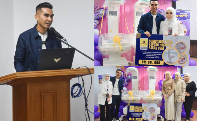 Dr. Hannan Yusof Sumbang Inkubator Neonatal Bernilai RM80k, Mahu Bantu Bayi Pramatang – ‘Arwah Anak Saya Pernah Dirawat NICU’