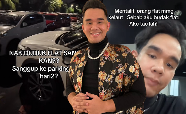 Farez Adnan Bengang Sikap Penduduk Flat Suka Parkir Kenderaan ‘Double Park’ – ‘Owner Kereta Pula Tarik Handbrake’