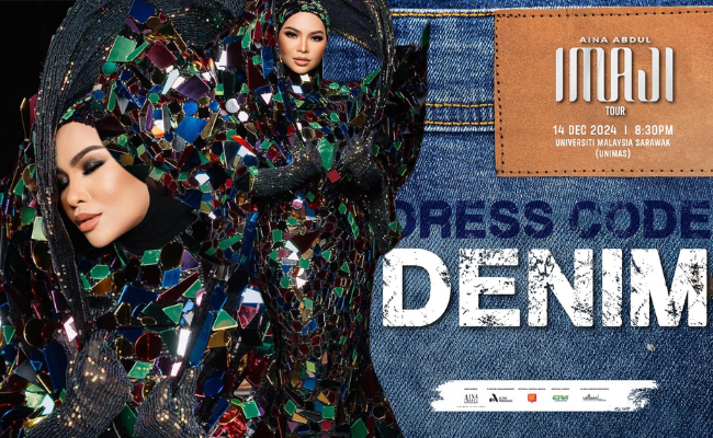 Peminat Mahu Bawa Baldi Pergi Konsert ‘Aina Abdul Imaji Tour’ Di UNIMAS Untuk Tadah Air Mata!