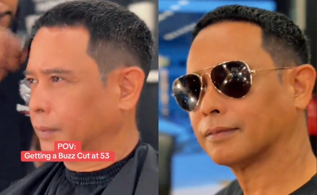 [VIDEO] Zamarul Hisham Cuba Gaya Rambut ‘Buzz Cut’ Di Usia 53 Tahun, Netizen Komen – ‘Nampak Muda 10 Tahun’