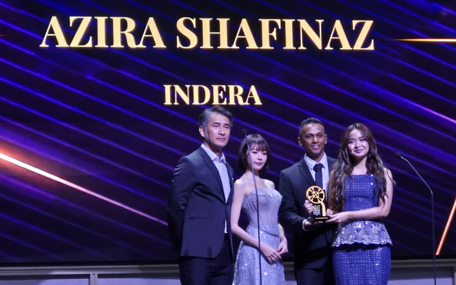 Azira Shafinaz & Fabian Loo Banggakan Malaysia! Rangkul Anugerah Pelakon Pembantu Terbaik Festival Filem Asia Pasifik (FFAP 61)