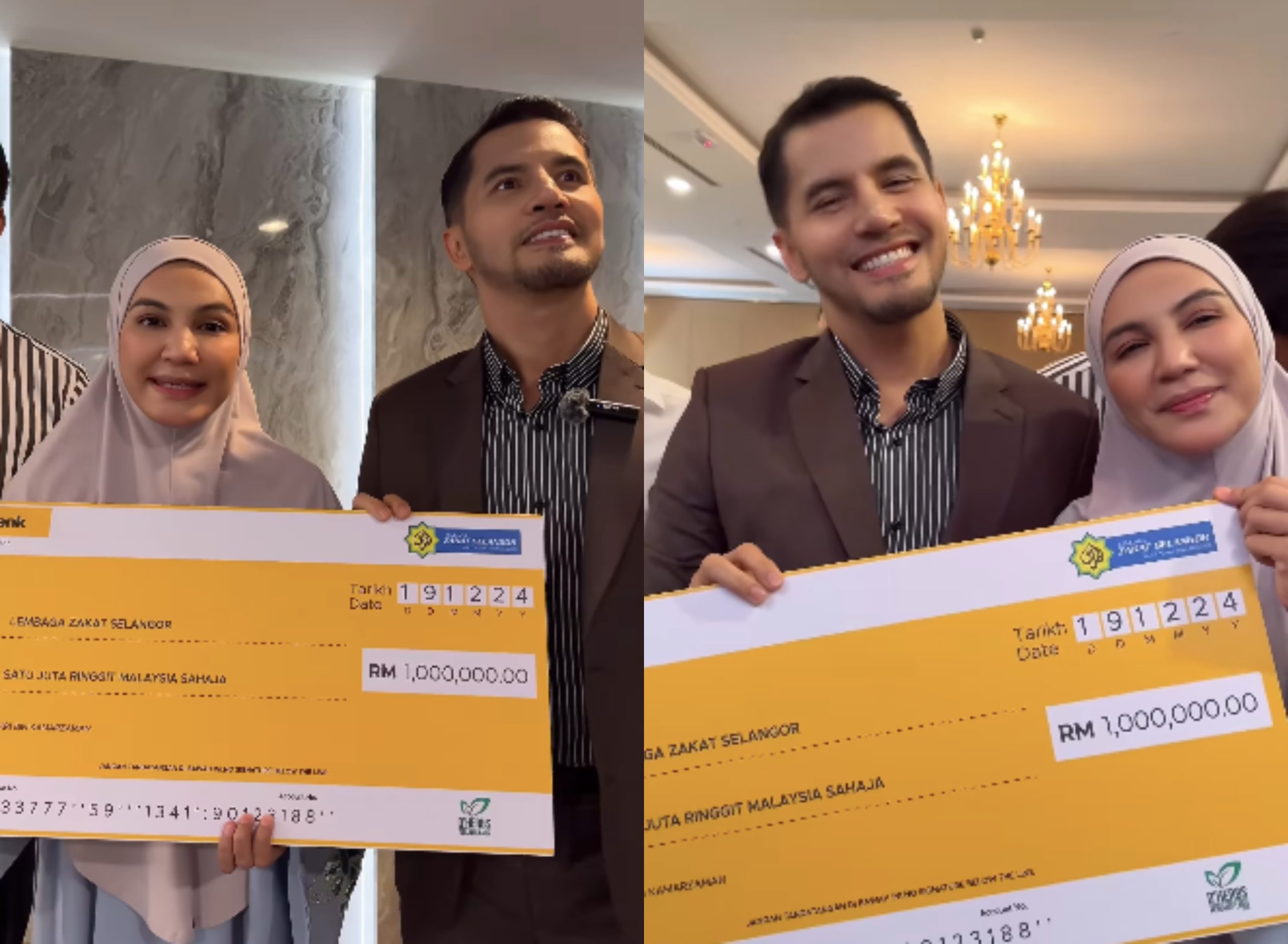 [VIDEO] Aliff Syukri, Isteri Bayar Zakat Perniagaan RM1 Juta – ‘Bukan Nak Riak Tapi Keberkatan Yang Mengalir Itu Sangat Mustahak’