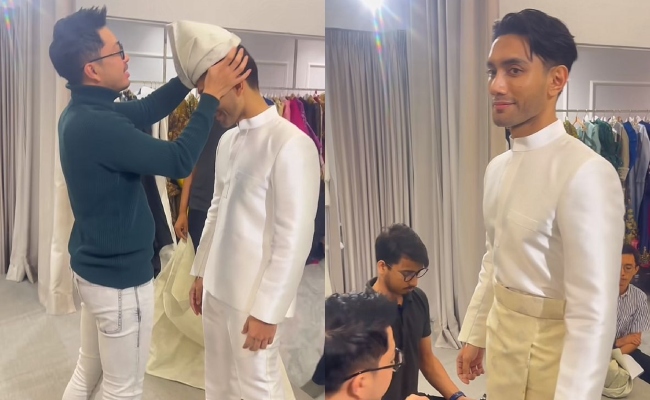 [VIDEO] Andika Putera ‘Fitting’ Baju Melayu Putih, Netizen Komen ‘Ada Juga Orang Nak Dia’ – ‘Insya-Allah, Allah Susun’