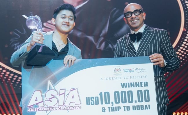 Saal Haerid Dinobat Pempengaruh Media Sosial Terbaik Asia 2024, Dapat Wang Tunai AS$10,000 & Percutian Ke Dubai