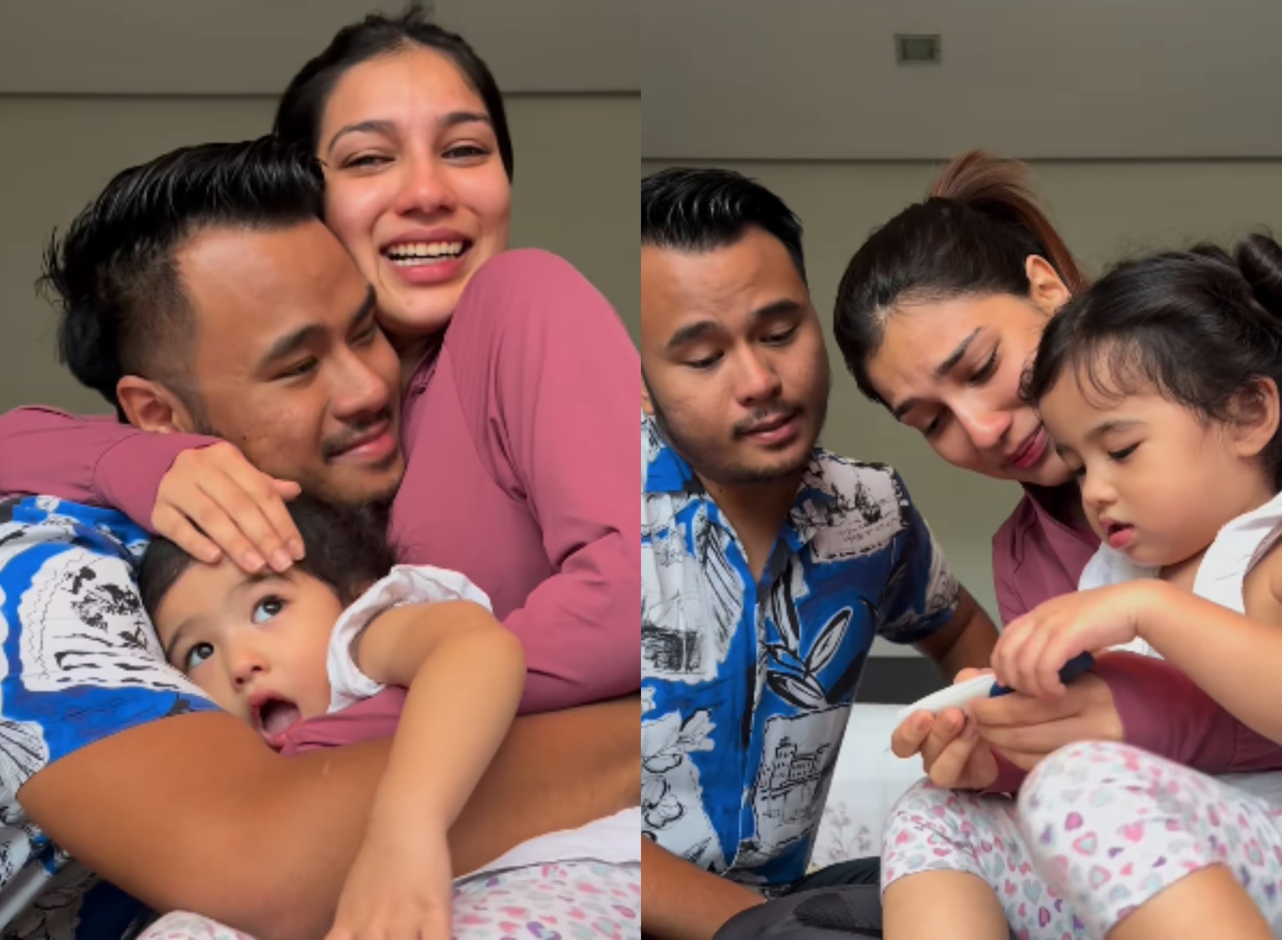 [VIDEO] Elisya Sandha Umum Hamil Anak Kedua, Suami Menitis Air Mata Tengok Keputusan Ujian Kehamilan