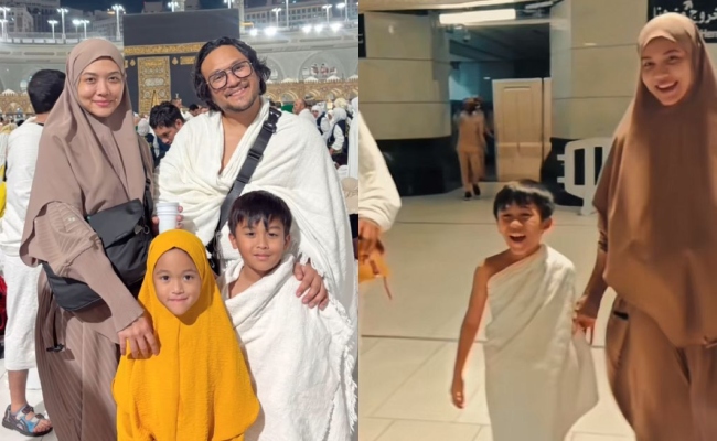[VIDEO] Syatilla Melvin Kongsi Reaksi Teruja Anak-Anak Tengok Kaabah Pertama Kali – ‘Selalu Tengok Dalam TV Saja’