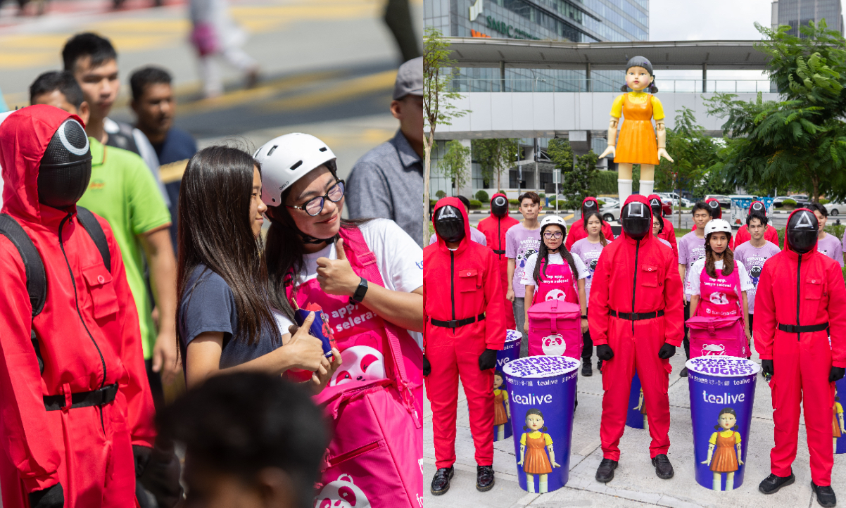 ‘Lampu Merah, Lampu Hijau’ – foodpanda x Tealive Ada Sesuatu Yang Gempak Sempena Squid Game 2!
