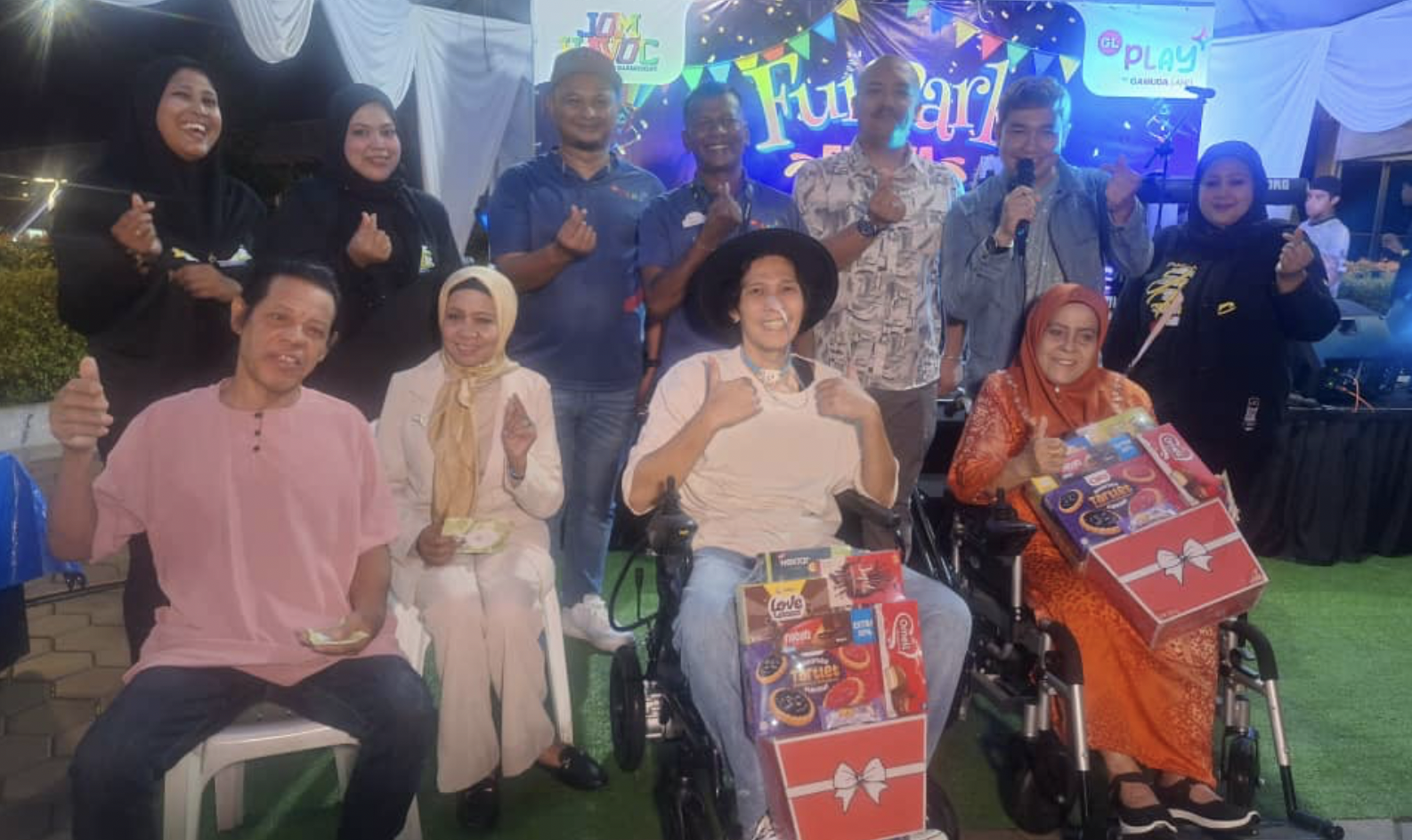 ‘Berdiri & Berjalan Boleh Tetapi Kena Ada Orang Pegang’ – Mak Jah