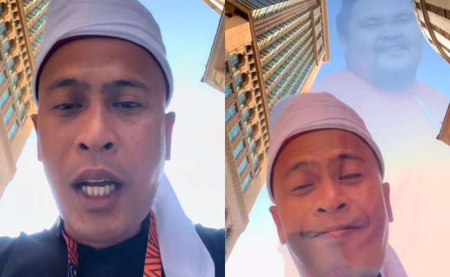 [VIDEO] Achey Titip Ucapan Buat Allahyarham Abam Di Tanah Suci – ‘Bertiga Sementara, Bocey Selamanya’