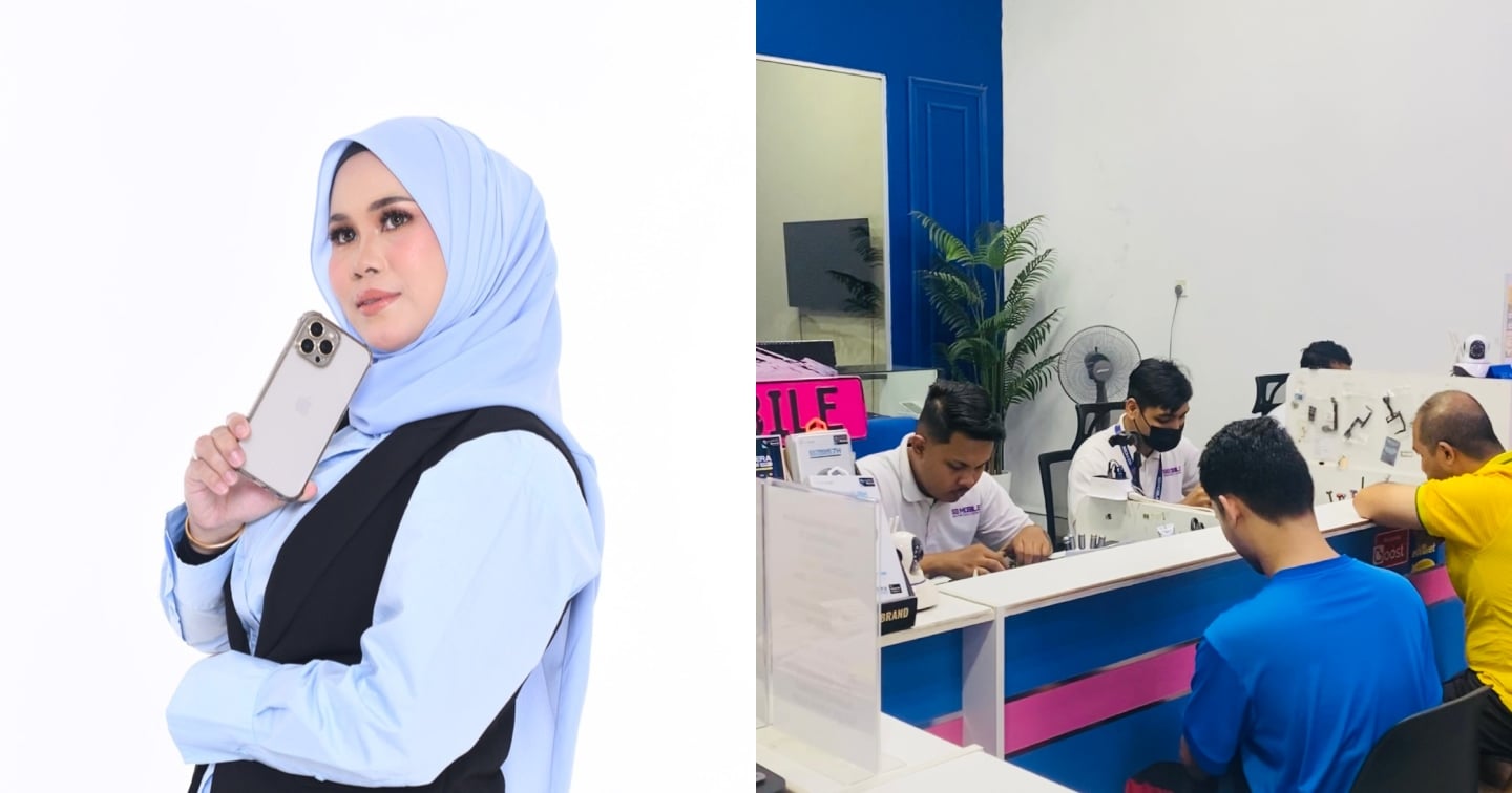 Dari Beauty Consultant Kepada Pemilik Syarikat Baiki Telefon Pintar, Ikuti Kisah Di Sebalik SG Mobile Fix
