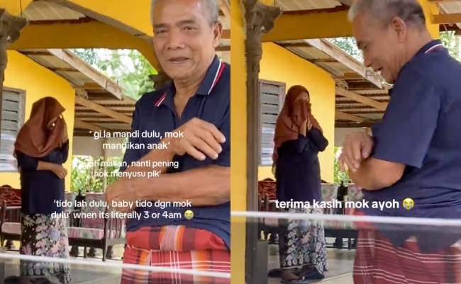 Wanita Rakam Momen Sebak ‘Tinggalkan’ Ibu Ayah Selepas Selesai Berpantang Runtun Hati Netizen – ‘Seorang Ibu Masih Perlukan Ibu’