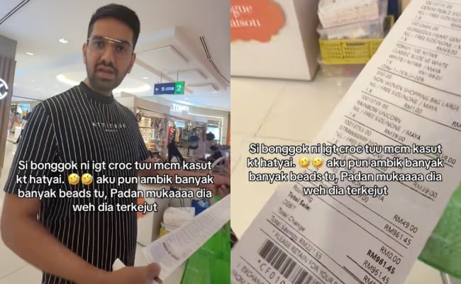 [VIDEO] Suami Shaniena Natasya Terkejut Berhabis Lebih RM900 Beli Kasut ‘Crocs’ – ‘Kenapa Mahal? Baik Saya Beli Di TikTok’
