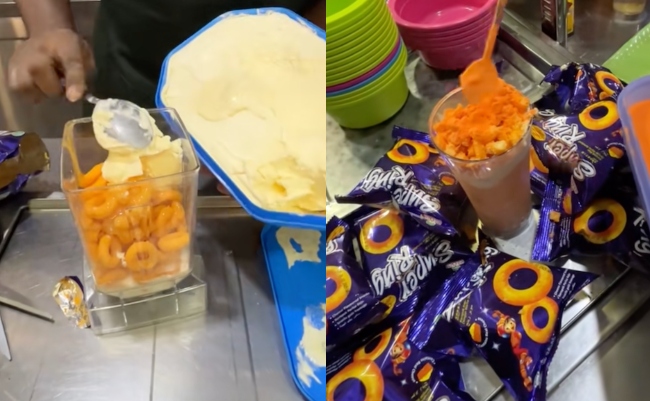 [VIDEO] Peniaga Jual ‘Super Ring Milkshake’ Bikin Netizen Loya – ‘Kembang Tekak Tengok’