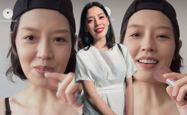 Hanya Pakai ‘Bra’ Hitam, Nonny Nadirah Belanja Nyanyi Lagu Arab