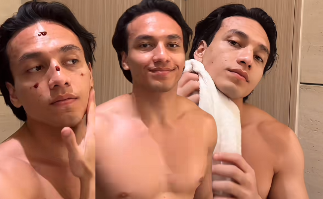 Jefri Nicol Kongsi Video Pakai ‘Skincare’ Tanpa Berbaju, Ramai Netizen Kata – ‘Teringin Nak Jadi Tampan Macam Dia’
