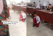 [VIDEO] Ibu Terkilan Anak Dakwa Didenda Duduk Atas Lantai, Tak Mampu Bayar Wang Sumbangan Pendidikan – ‘Dia Menangis Kerana Malu’